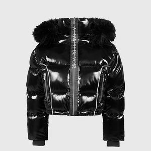 Maniere de voir high shine puffer jacket
